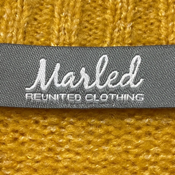 Marled Reunited Zip Mock Neck Sweater - Picture 4 of 4